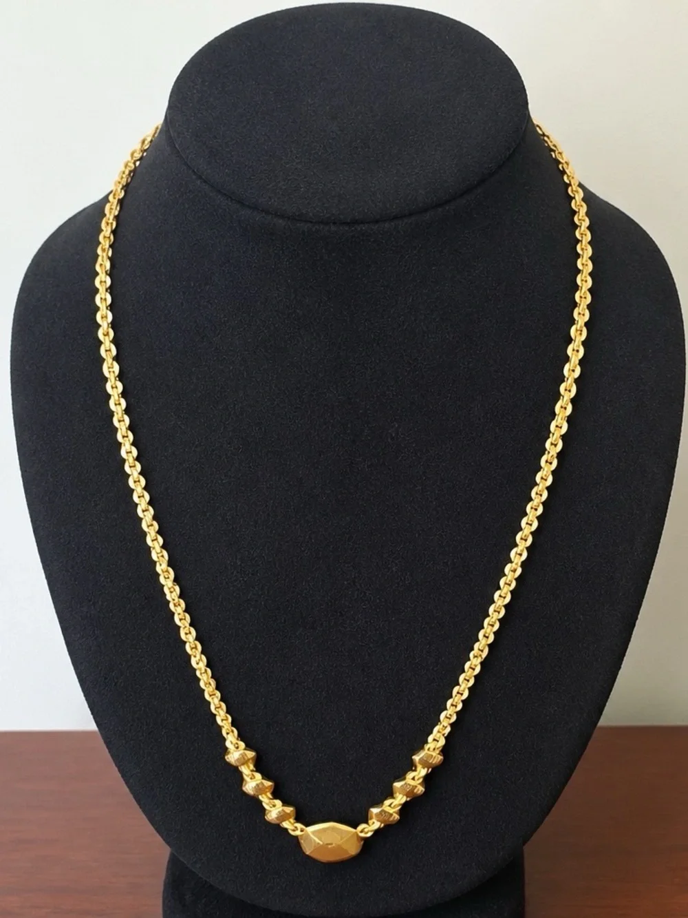 Talbots Gold-tone Pavé Pendant Necklace - Women Jewelry